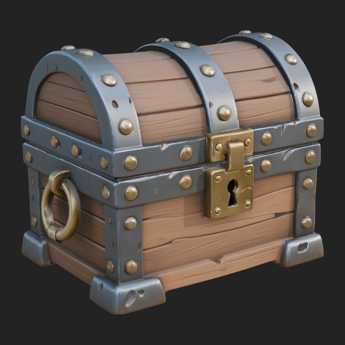 Treasure Chest Model Design 8