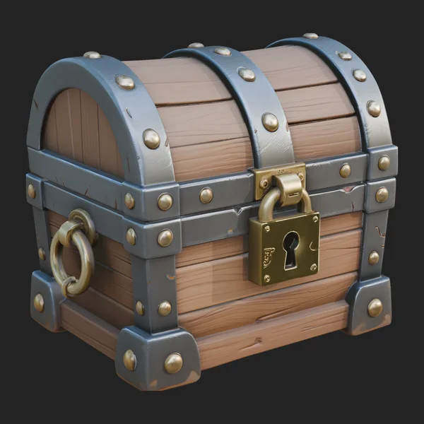 Treasure Chest Model Design 9