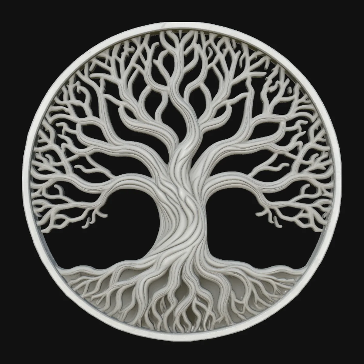 Tree of Life Medallion Pendant Design 5