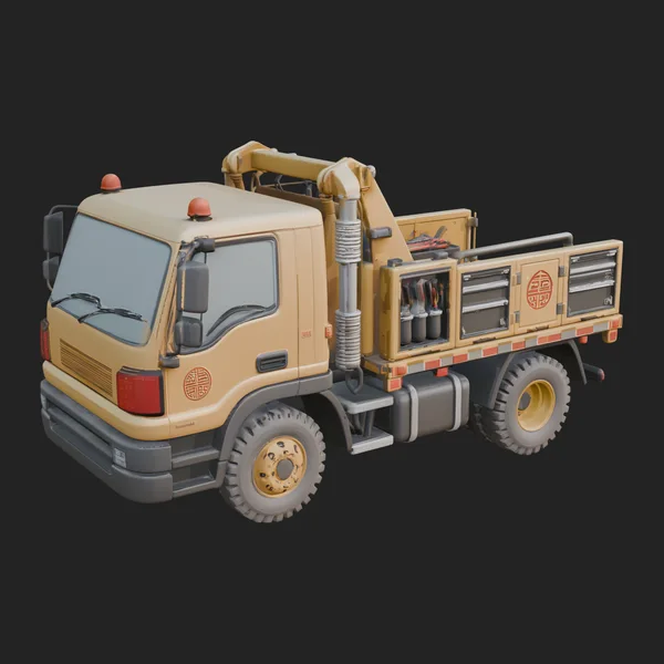 Utility Service Truck Model Design 1