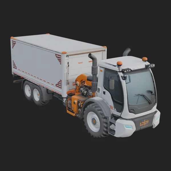 Utility Service Truck Model Design 5