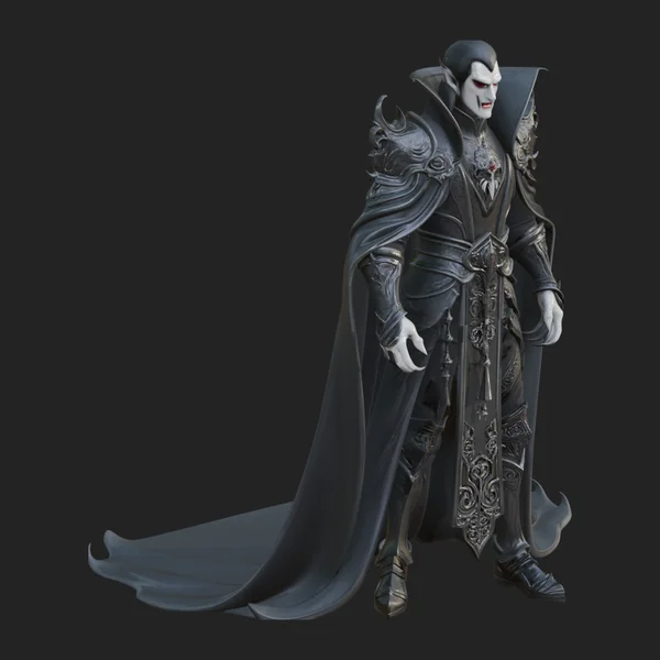 Vampire Lord Statue Design 1