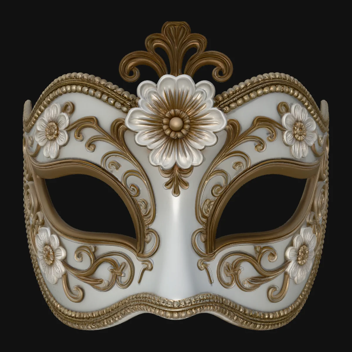 Venetian Masquerade Mask Design 1
