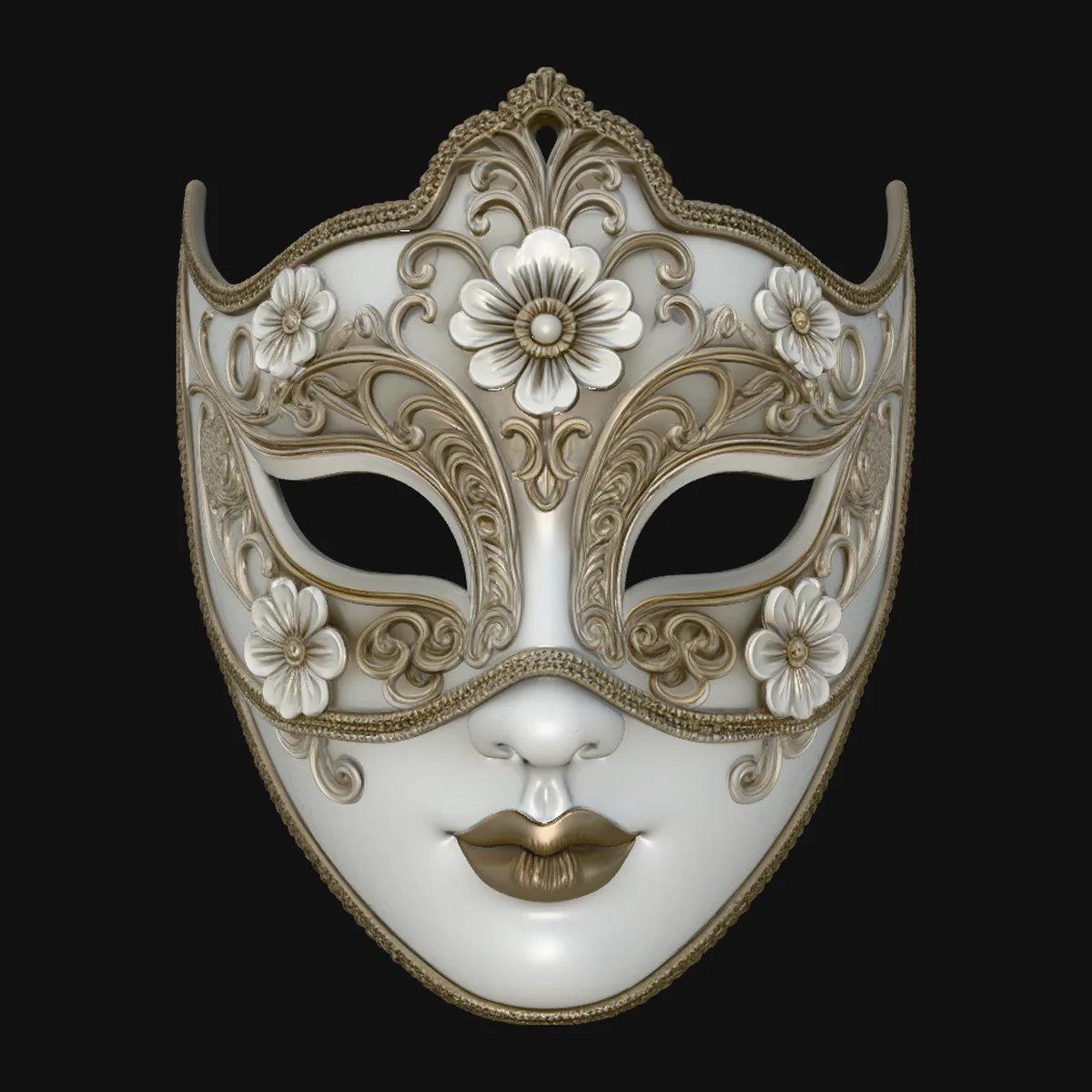 Venetian Masquerade Mask Design 2