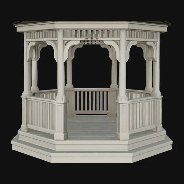 Victorian Garden Gazebo Model Design 1