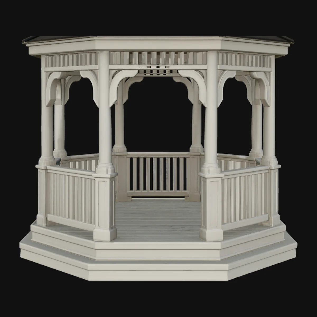 Victorian Garden Gazebo Model Design 1