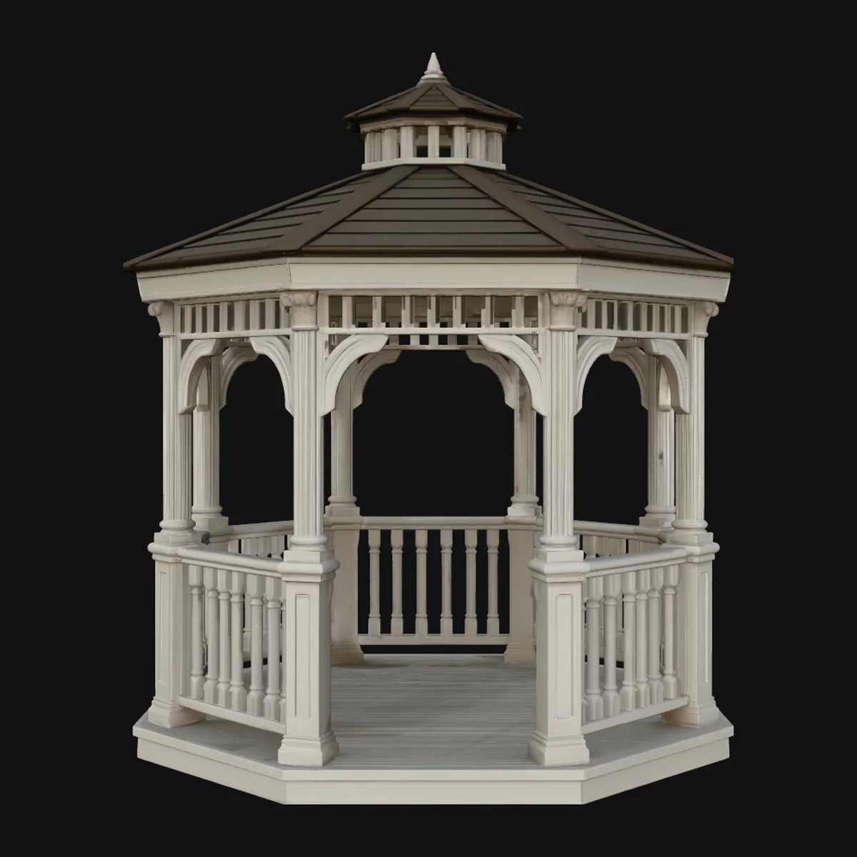 Victorian Garden Gazebo Model Design 2