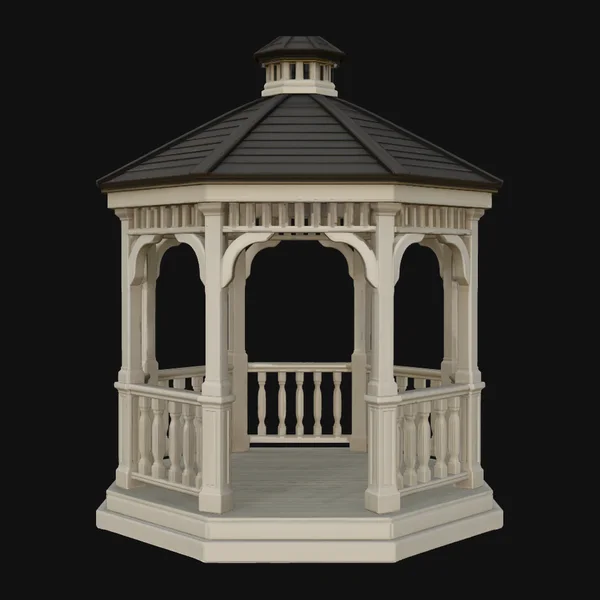 Victorian Garden Gazebo Model Design 3