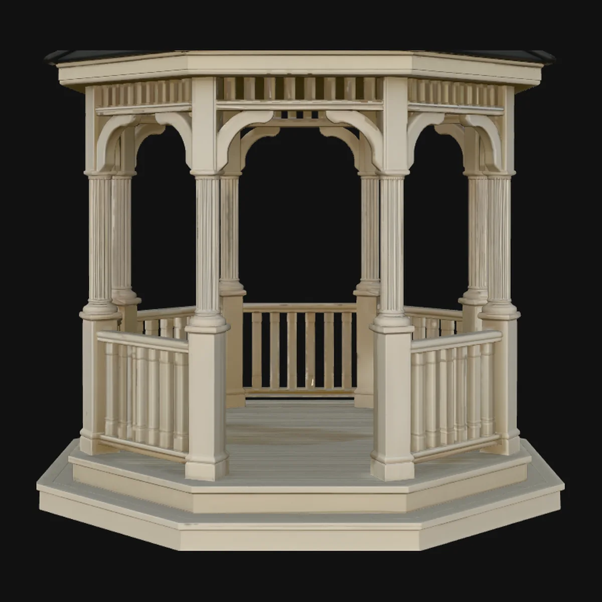 Victorian Garden Gazebo Model Design 4