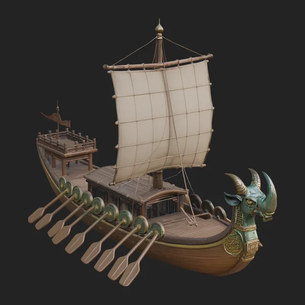 Viking Longship Model Design 9