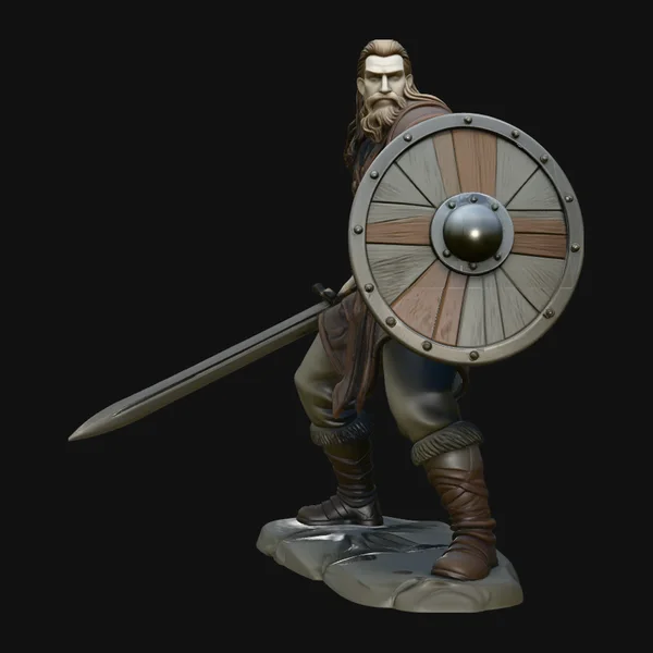 Viking Warrior Statue Design 4