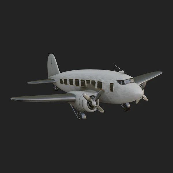 Vintage Airliner Plane Model Design 12