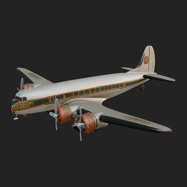 Vintage Airliner Plane Model Design 15