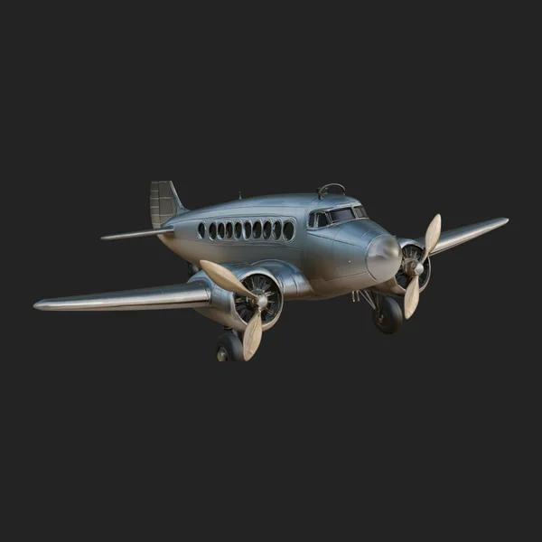 Vintage Airliner Plane Model Design 5