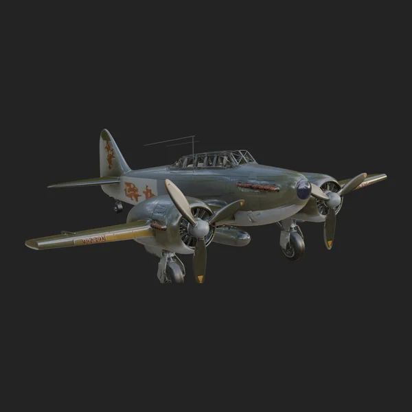 Vintage Bomber Plane Model Design 17