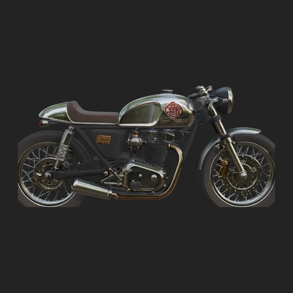 Vintage Motorcycle Model Design 3