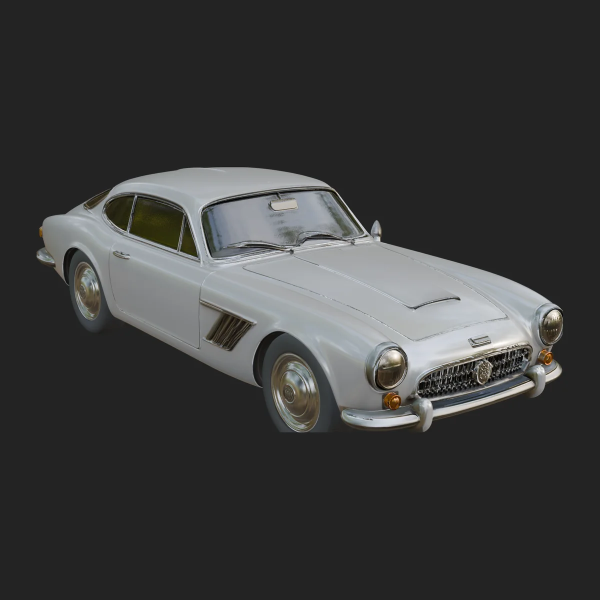Vintage Sports Coupe Model Design 1