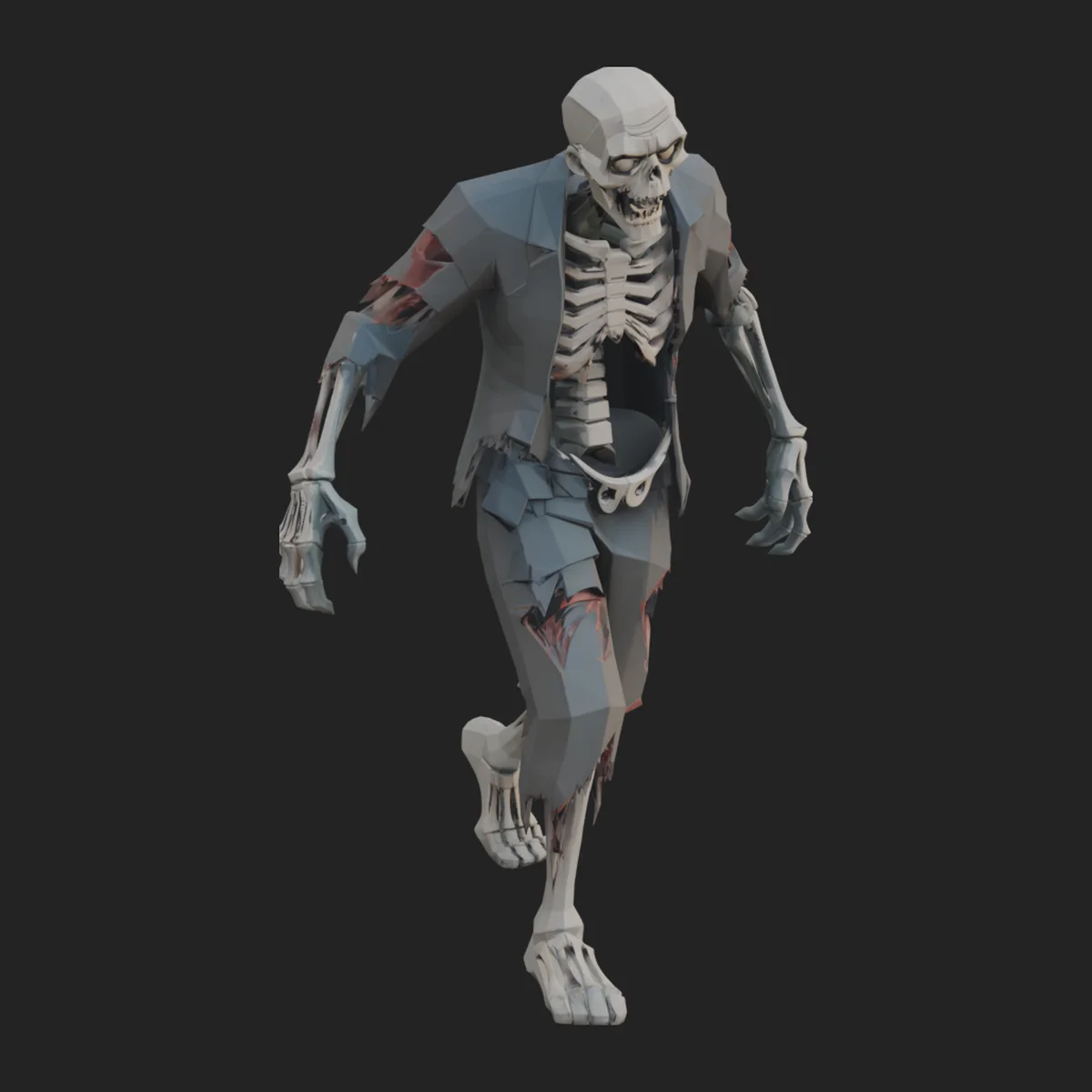 Walking Zombie Statue Design 1