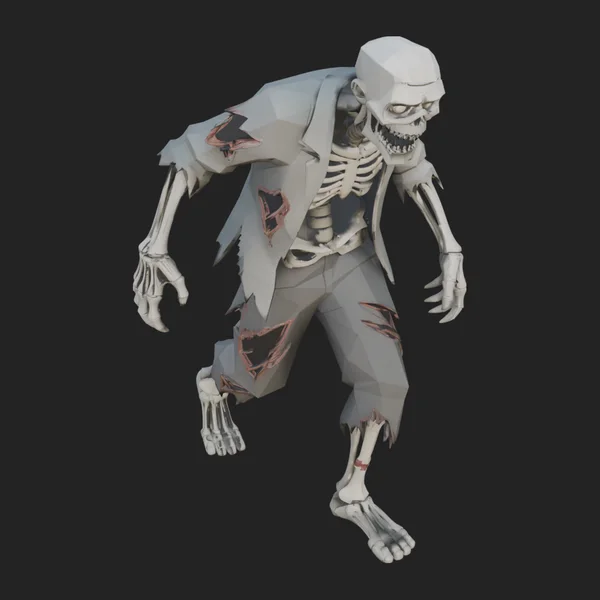 Walking Zombie Statue Design 2