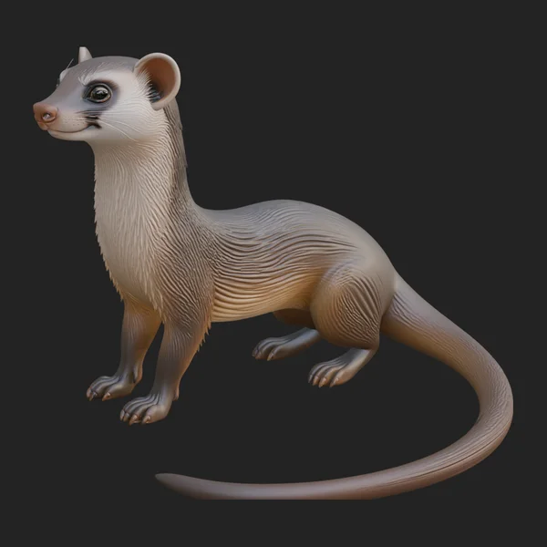 Weasel Statue Design 1