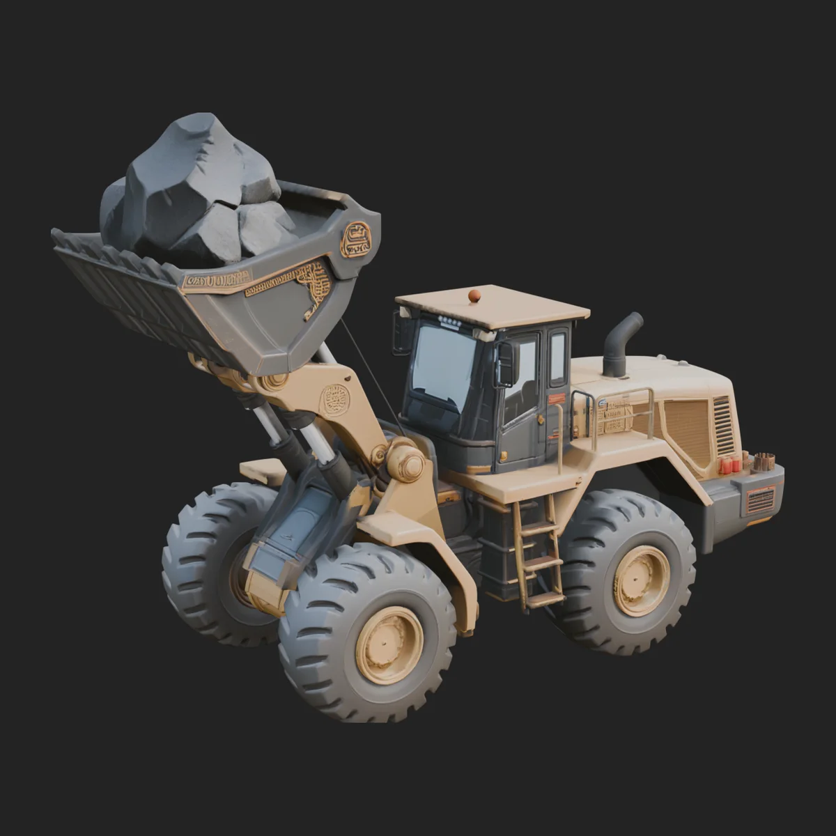 Wheel Loader Model Design 1