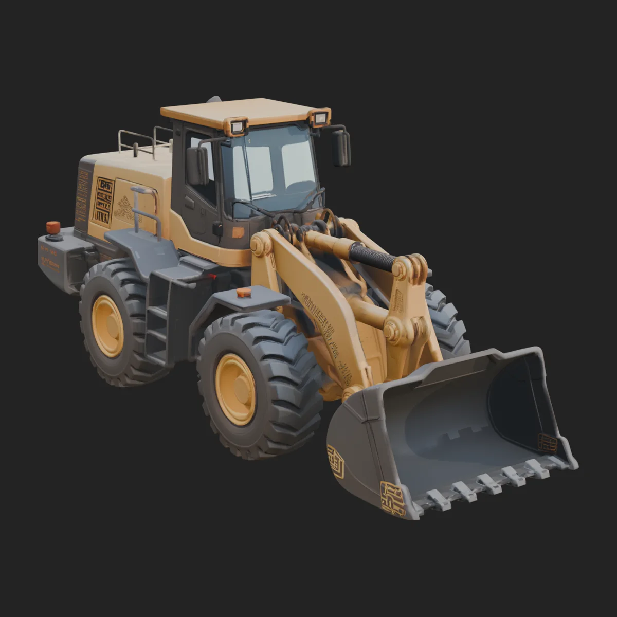 Wheel Loader Model Design 12