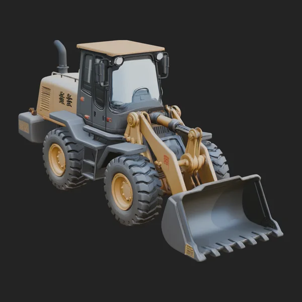 Wheel Loader Model Design 3