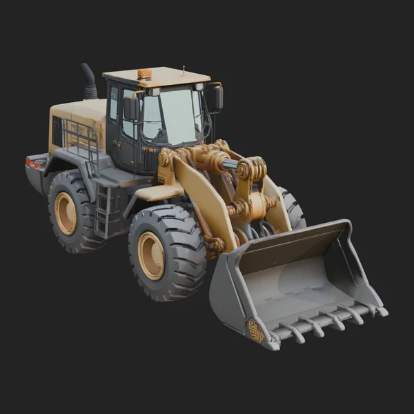 Wheel Loader Model Design 8