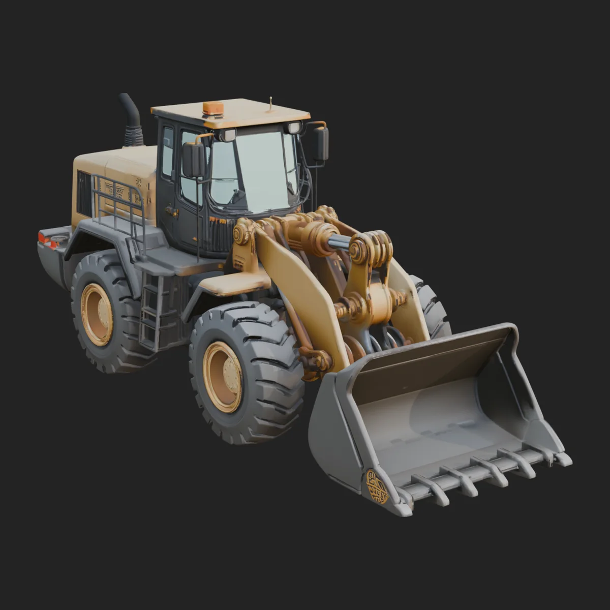 Wheel Loader Model Design 8