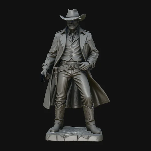 Wild West Sheriff Statue Design 5