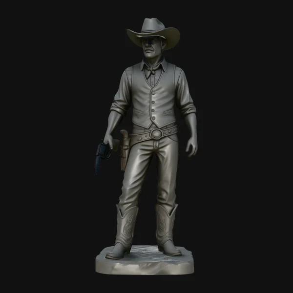 Wild West Sheriff Statue Design 7