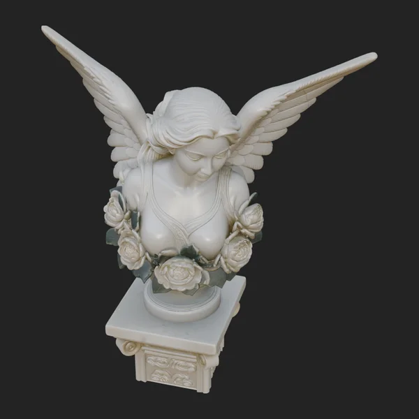 Winged Angel Woman Statue Design 12