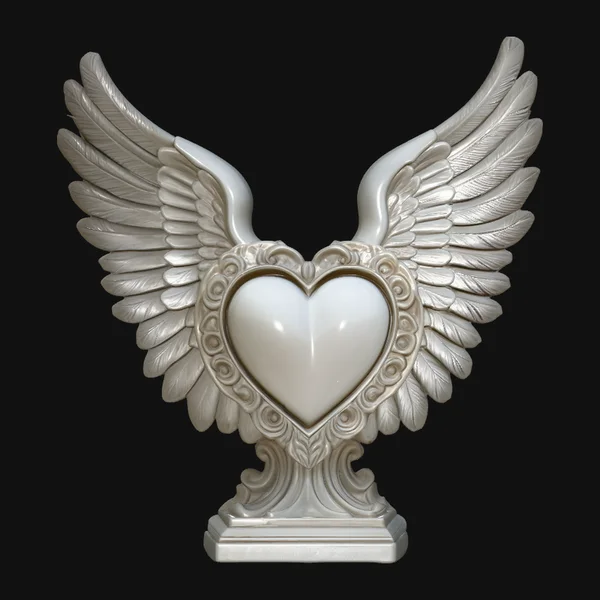 Winged Heart Pendant Design 8