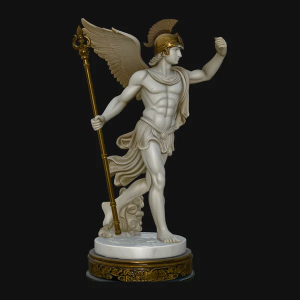 Winged Messenger God Statue Design 2
